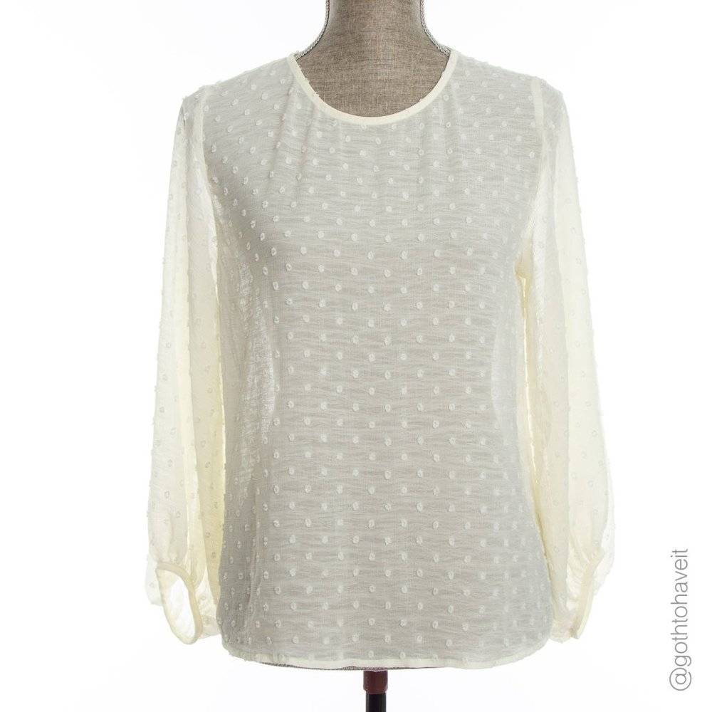 George Boho Sheer Blouse